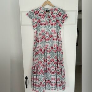 Madison Mathews Blockprint Dress